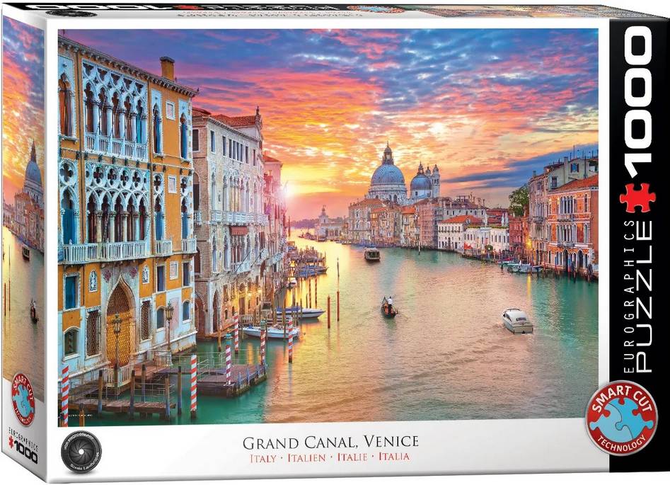 Eurographics - Venice Grand Canal - 1000 Piece Jigsaw Puzzle