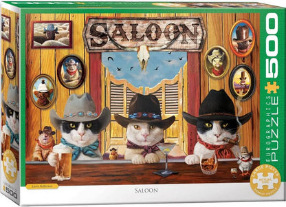 Eurographics - Saloon - 500XL Piece Jigsaw Puzzle