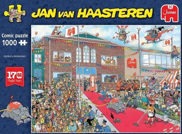 Jan van Haasteren - 170 Years of Jumbo! - 1000 Piece Jigsaw Puzzle