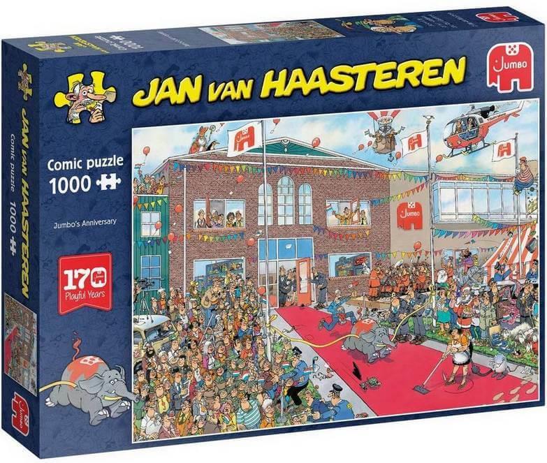 Jan van Haasteren - 170 Years of Jumbo! - 1000 Piece Jigsaw Puzzle