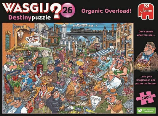 Wasgij Destiny 26 Organic Overload!  - 1000 Piece Jigsaw Puzzle