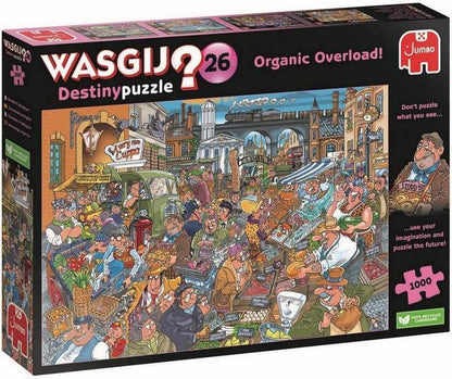 Wasgij Destiny 26 Organic Overload!  - 1000 Piece Jigsaw Puzzle