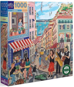 Eeboo - Lisbon - 1000 Piece Jigsaw Puzzle