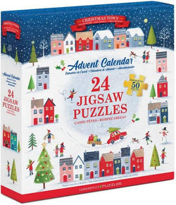 Eurographics - Christmas Town - Advent Calendar - 24 x 50 Pieces