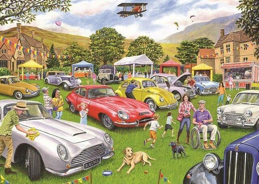 Otter House - Village Motor Show - 1000 Piece Jigsaw Puzzle