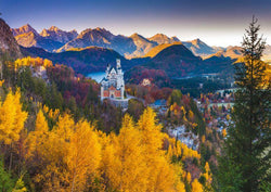 Schmidt - Autumnal Neuschwanstein - 1000 Piece Jigsaw Puzzle