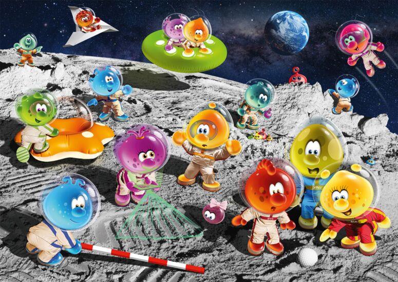 Schmidt - Space Bubble Club - On the Moon - 1000 Piece Jigsaw Puzzle