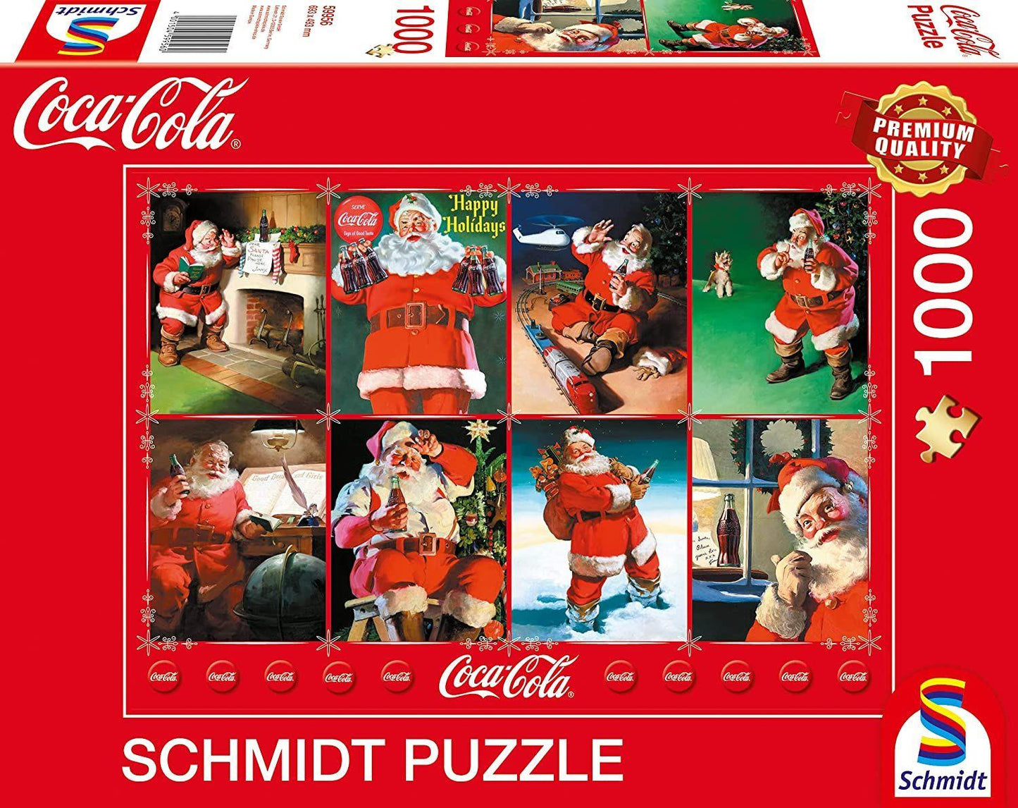 Schmidt - Coca Cola - Santa Claus - 1000 Piece Jigsaw Puzzle