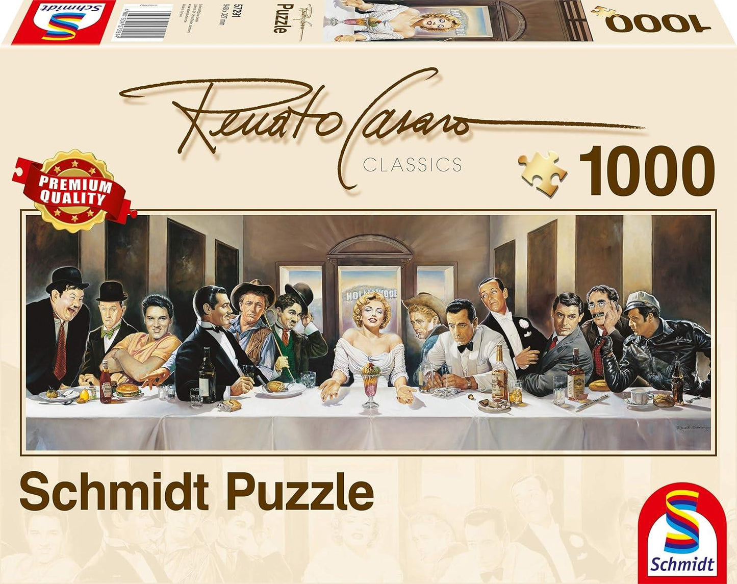 Schmidt - Renato Casoro - The Famous Dinner - 1000 Piece Jigsaw Puzzle