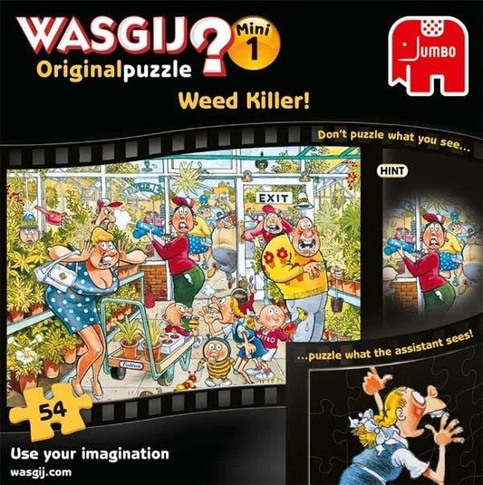 Wasgij Original Mini 1 - Weed Killer - 54 Piece Jigsaw Puzzle