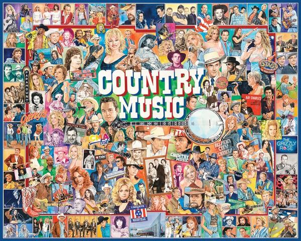 White Mountain - Country Music - 1000 Piece Jigsaw Puzzle