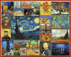 White Mountain - Van Gogh - 1000 Piece Jigsaw Puzzle