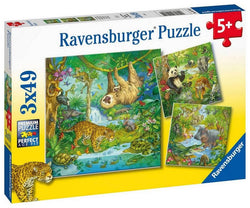 Ravensburger - Jungle Fun - 3 x 49 Piece Jigsaw Puzzle