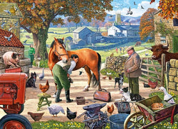 Gibsons - Farrier on the Farm - 500 Piece Jigsaw Puzzle