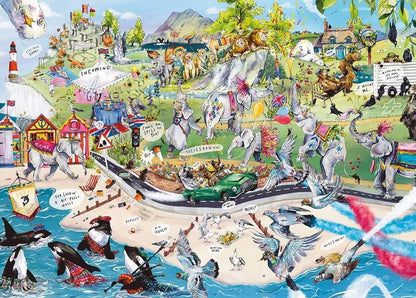 Gibsons - Herd of Hilarity - 1000 Piece Jigsaw Puzzle