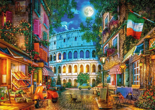 Gibsons - The Colosseum by Moonlight - 1000 Piece Jigsaw Puzzle