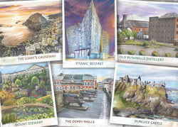 Falcon de Luxe - Visit Northern Ireland  - 1000 Piece Jigsaw Puzzle