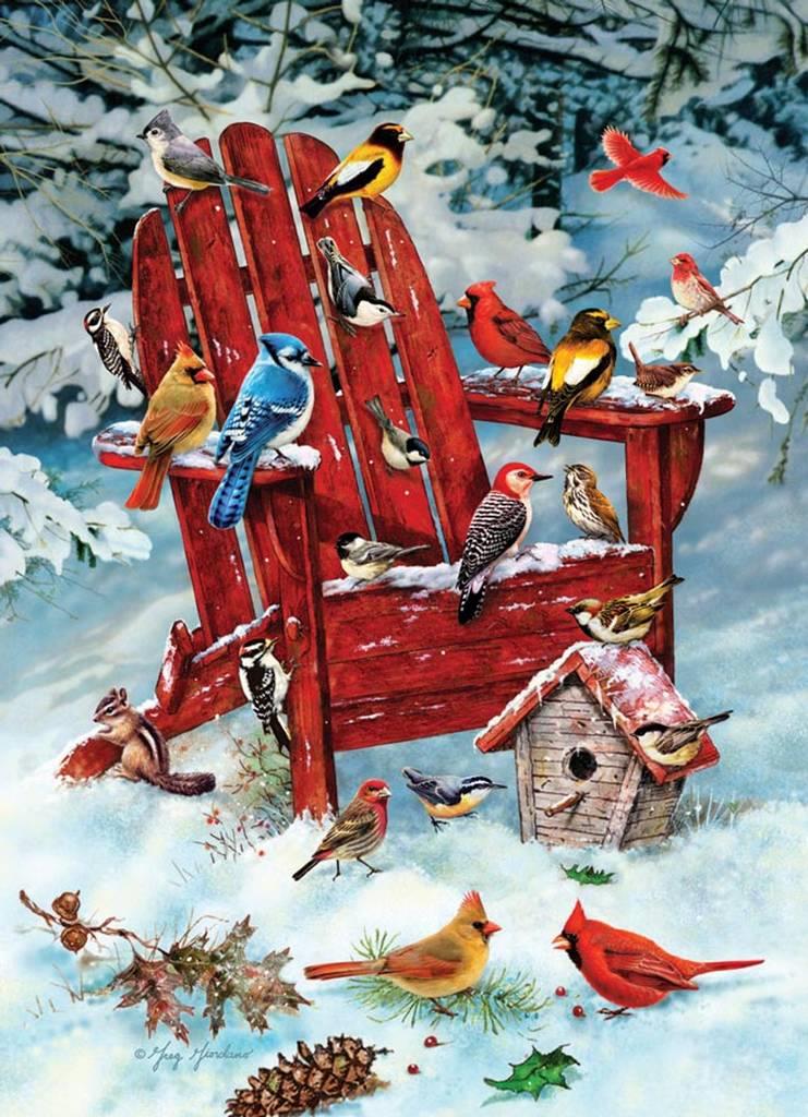 Cobble Hill - Adirondack Birds - 1000 Piece Jigsaw Puzzle