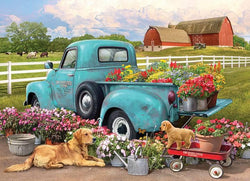 Cobble Hill - Flower Truck - 1000 Piece Jigsaw Puzzle