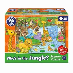 Orchard Toys - Who's In The Jungle - 25 Pieces