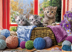 Eurographics - Knittin Kittens - 500XL Piece Jigsaw Puzzle