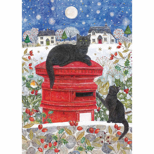 Otter House - Christmas Post - 1000 Piece Jigsaw Puzzle