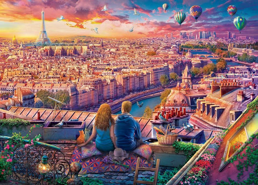 Eurographics - Paris Rooftop - 1000 Piece Jigsaw Puzzle