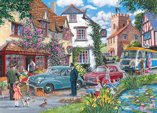 House of Puzzles - Traffic Jam No 25 - Find the Difference - 1000 Piece Jigsaw Puzzle