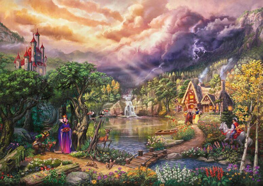 Schmidt - Thomas Kinkade - Disney Snow White and the Queen - 1000 Piece Jigsaw Puzzle