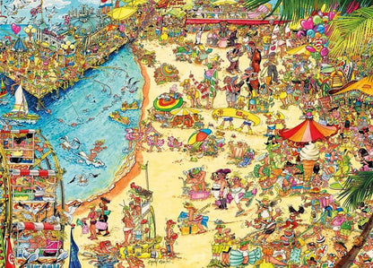 Gibsons - Jokesaws - Seaside Shenanigans - 1000 Piece Jigsaw Puzzle