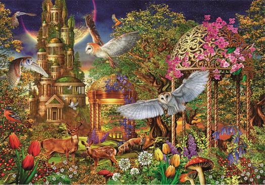 Clementoni - Woodland Fantasy Garden - 1500 Piece Jigsaw Puzzle