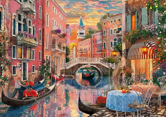 Clementoni - Venice Evening Sunset - 6000 Piece Jigsaw Puzzle