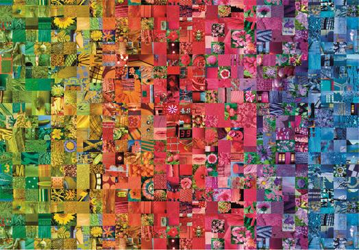 Clementoni - Collage Color Boom - 1000 Piece Jigsaw Puzzle