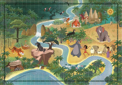 Clementoni - Disney Story Maps Jungle Book - 1000 Piece Jigsaw Puzzle