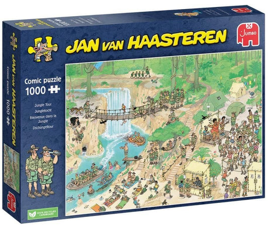 Jan Van Haasteren - Jungle Tour - 1000 Piece Jigsaw Puzzle