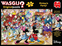 Wasgij Original Disney Mickey's Party! - 1000 Piece Jigsaw Puzzle