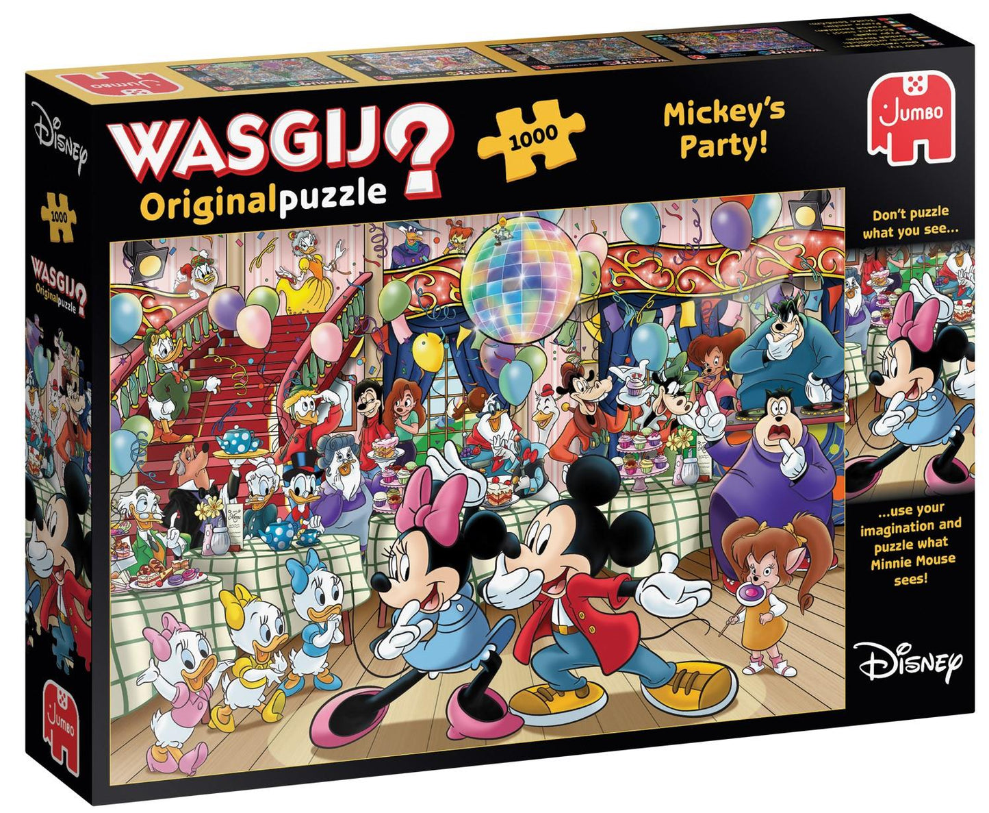 Wasgij - Original Disney Mickey's Party! - 1000 Piece Jigsaw Puzzle