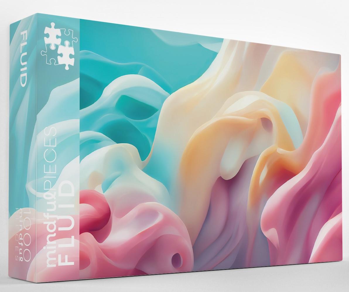 Mindful Pieces - Fluid - 1000 Piece Jigsaw Puzzle