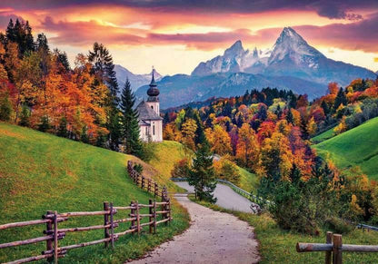 Cheatwell Games - World's Smallest Bavarian Alps - 1000 Piece Jigsaw Puzzle