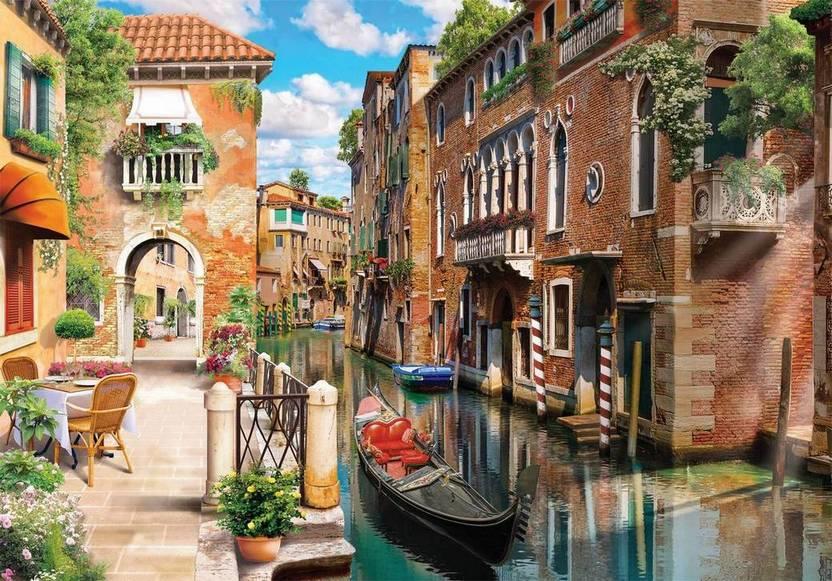 Cheatwell Games - World's Smallest Venice Canals - 1000 Piece Jigsaw Puzzle