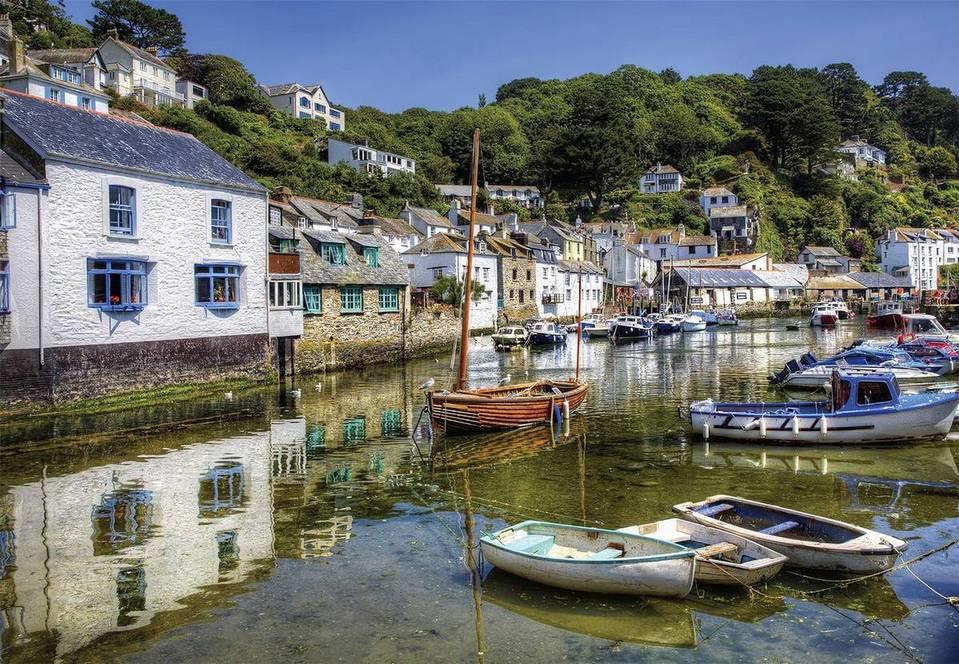 Cheatwell Games - World's Smallest Polperro - 1000 Piece Jigsaw Puzzle