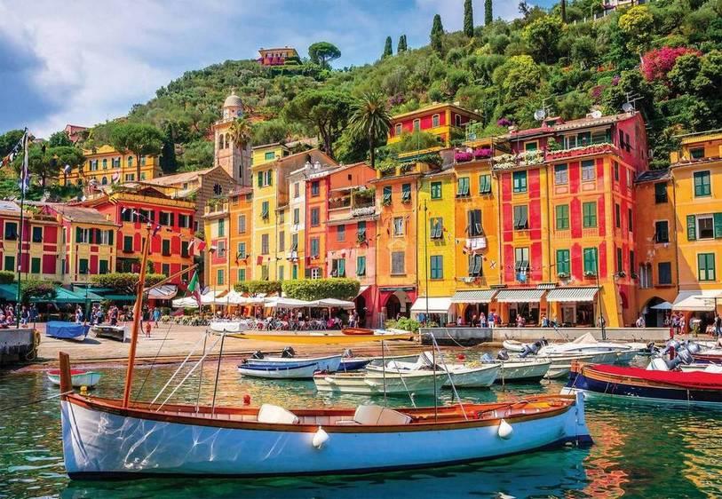 Cheatwell Games - World's Smallest Portofino - 1000 Piece Jigsaw Puzzle