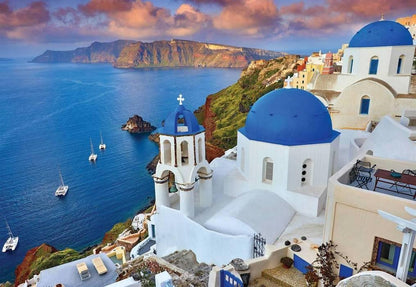 Cheatwell Games - World's Smallest Santorini - 1000 Piece Jigsaw Puzzle