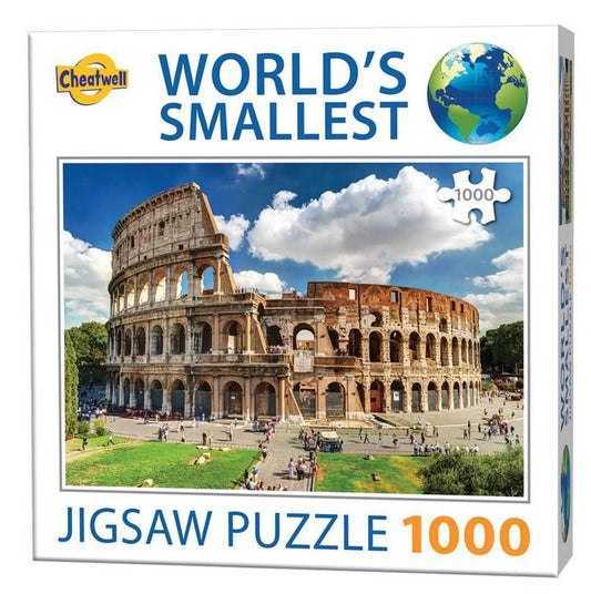 Cheatwell Games - World's Smallest The Colosseum - 1000 Piece Jigsaw Puzzle