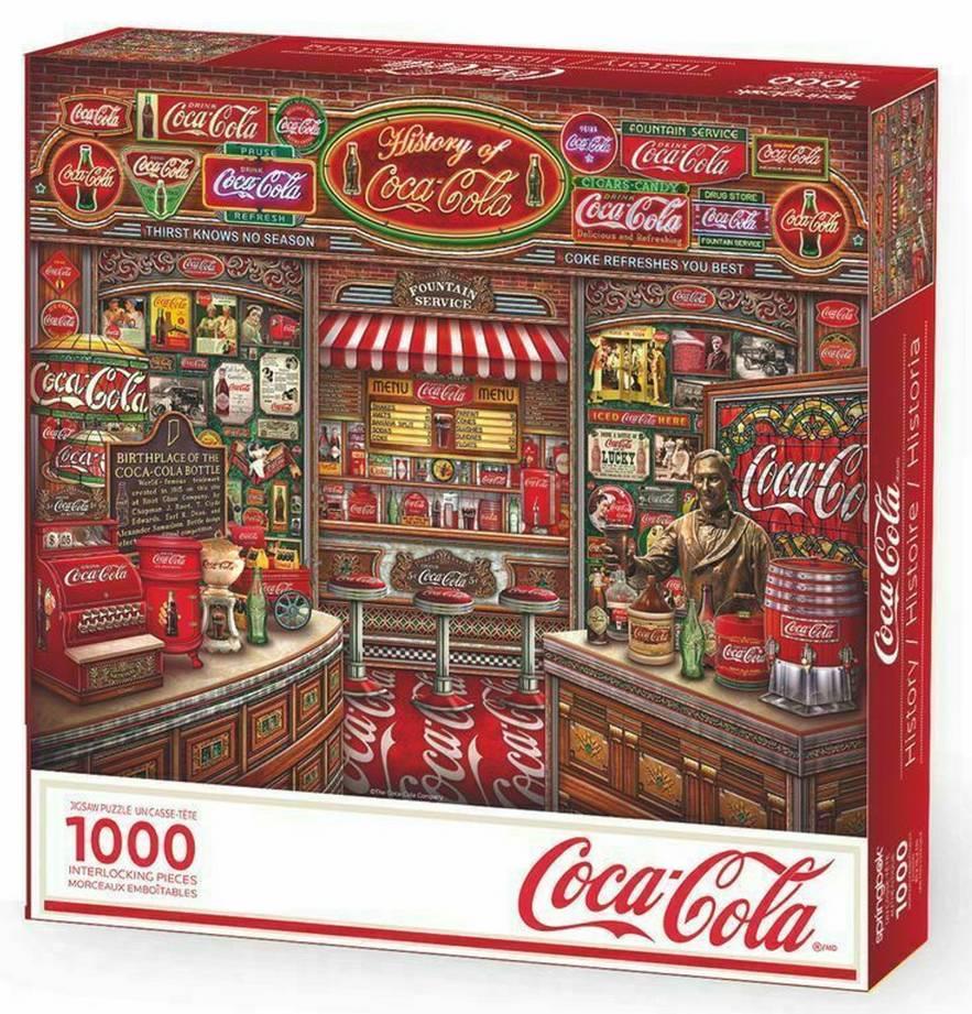 Springbok - Coca-Cola History - 1000 Piece Jigsaw Puzzle