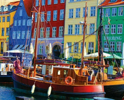 Springbok - Copenhagen Waterfront - 1000 Piece Jigsaw Puzzle