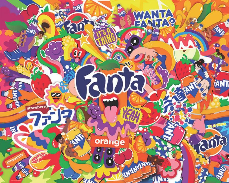 Springbok - Fantastical Fanta Soda - 1000 Piece Jigsaw Puzzle