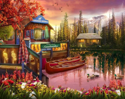 Springbok - Lakeside Serenity - 1000 Piece Jigsaw Puzzle