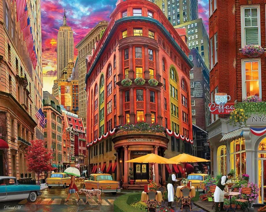 Springbok - New York City Street - 1000 Piece Jigsaw Puzzle