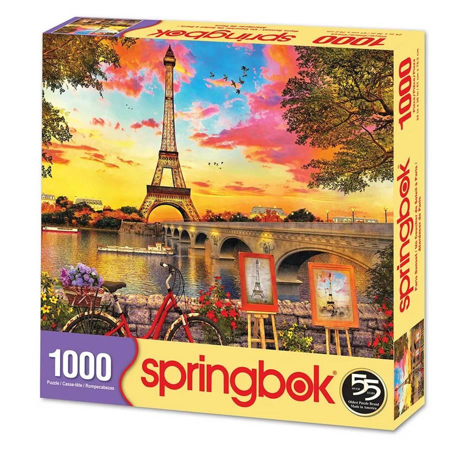 Springbok - Paris Sunset - 1000 Piece Jigsaw Puzzle